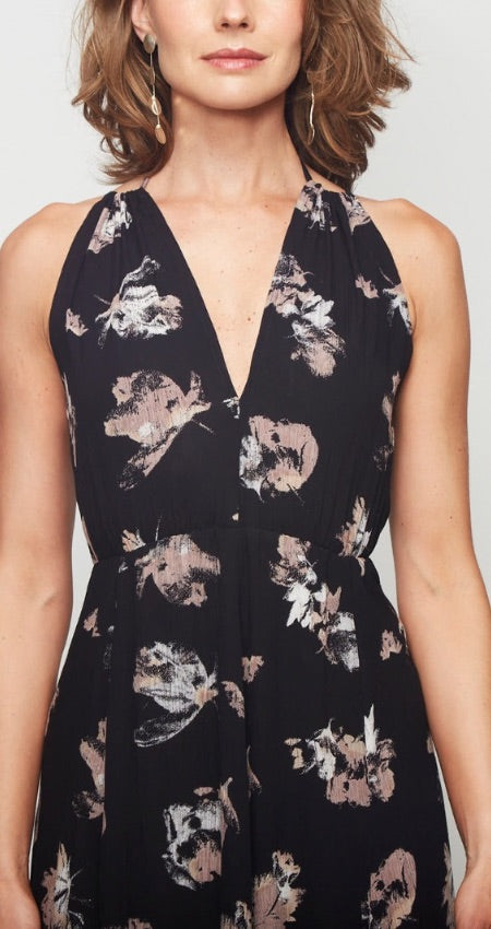 Vestido lace cotton roses