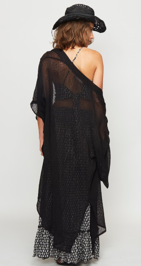 Kimono Bat Hl Black