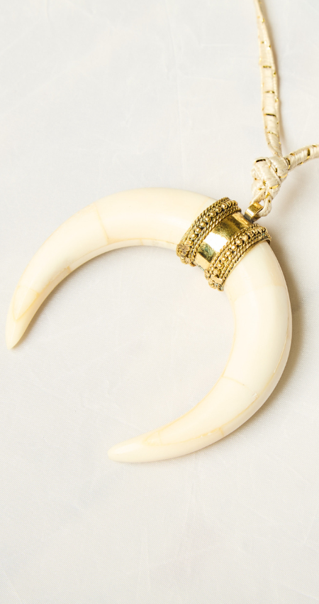 Collar Cow White
