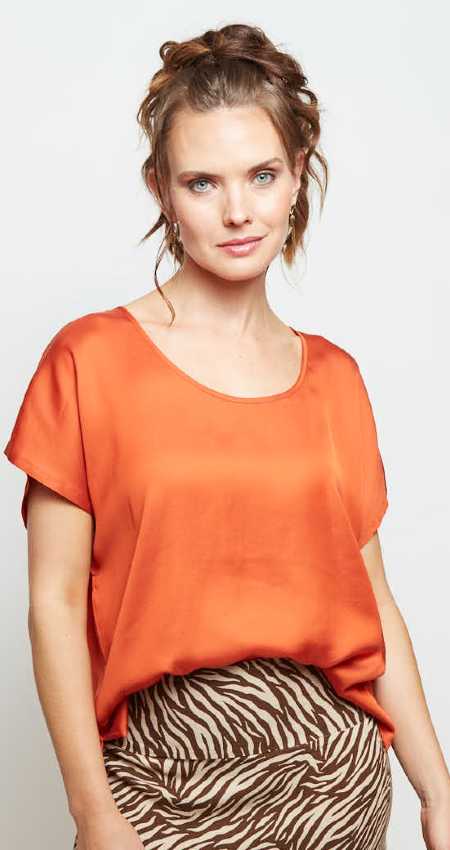 TOP COLOR SQUARE ORANGE