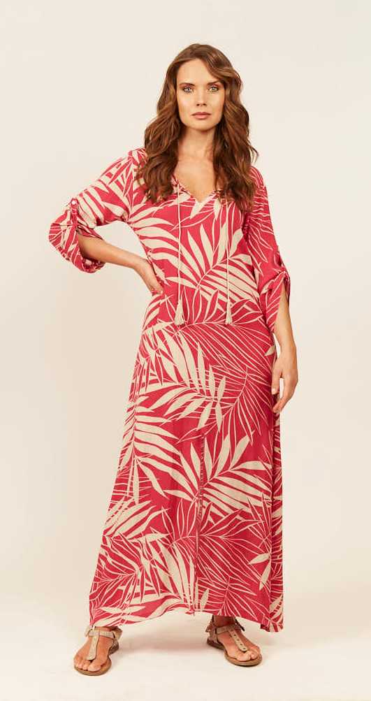 TUNICA NEW CONI PINK LEAVES