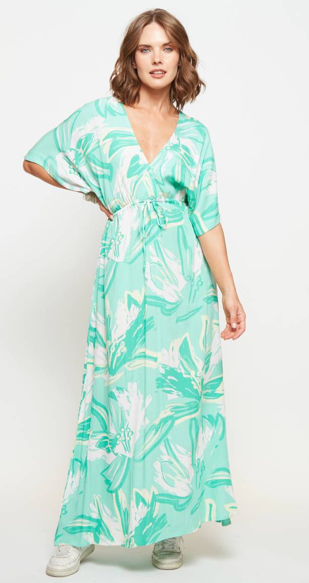 VESTIDO DREAMS MINT PAINT