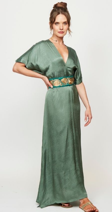 VESTIDO NEW GLOW EMERALD