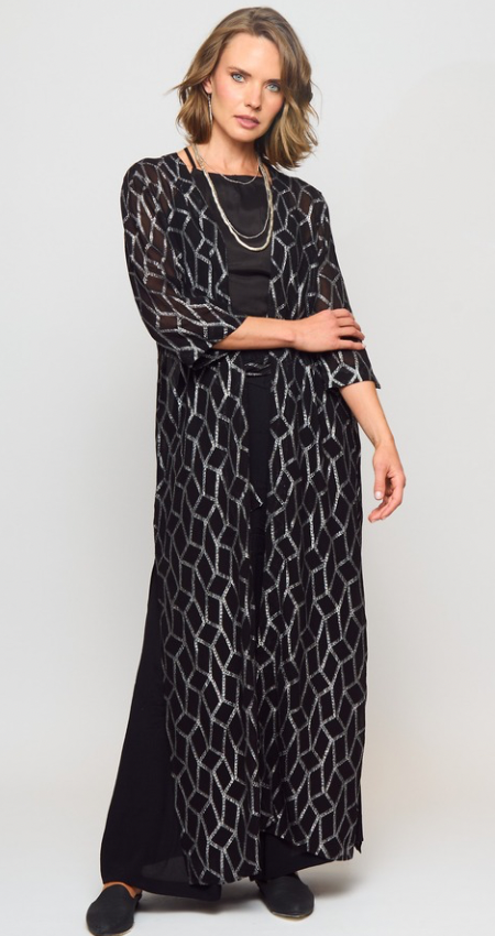 Kimono Royal Silver Square