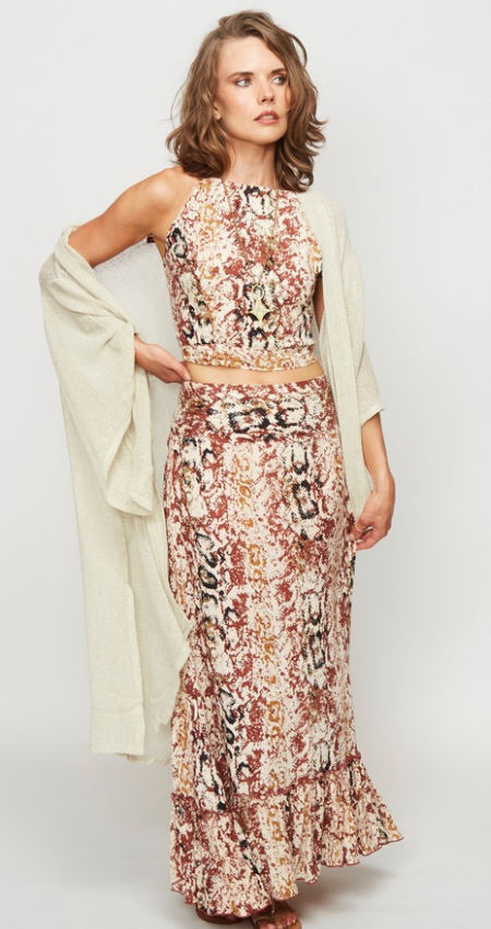 Kimono HL Bat Beige