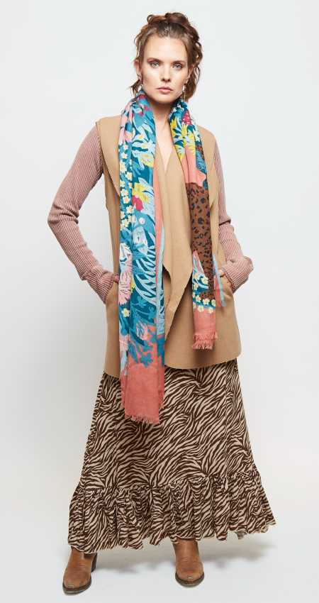ABRIGO ENVOLVENTE CAMEL