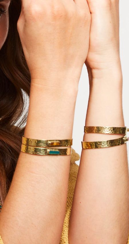 BRAZALETE HAMMER STONE GREEN
