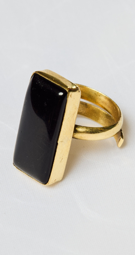 Anillo Square Stone
