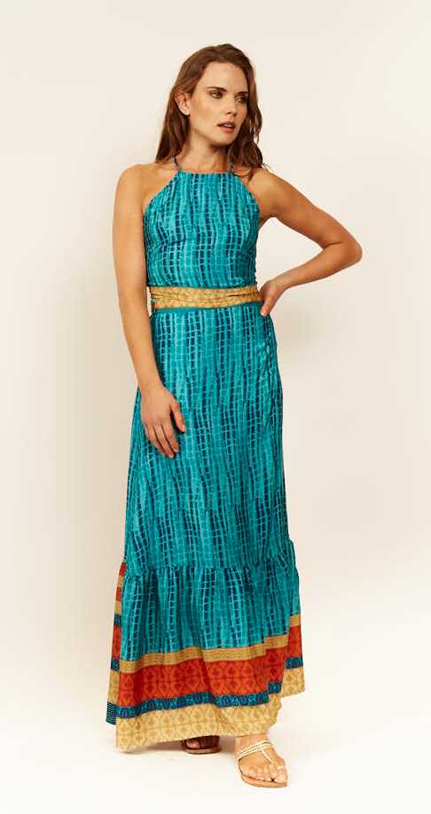CONJUNTO RUFFLE OCEAN RAIN