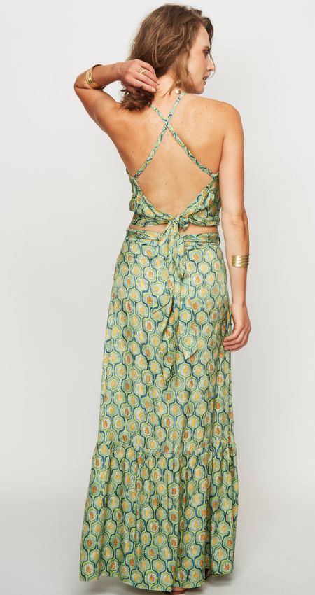 Conjunto Royal Aqua Print