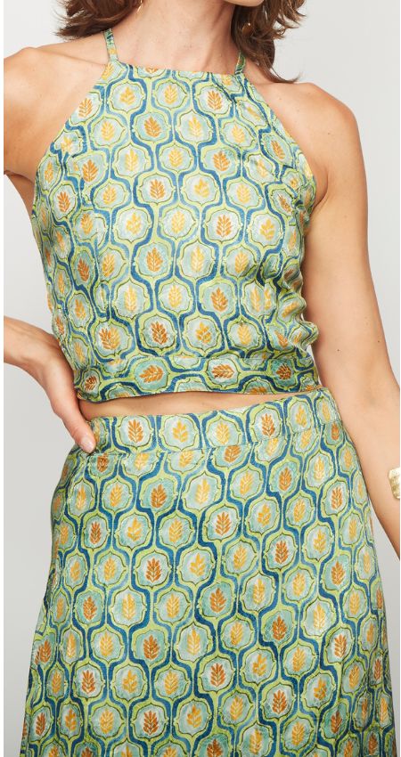 Conjunto Royal Aqua Print