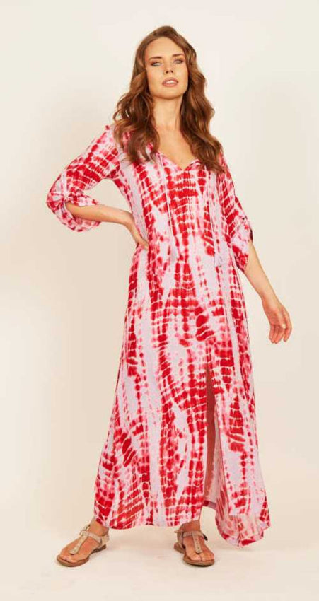TUNICA NEW CONI PINK TIE DYE