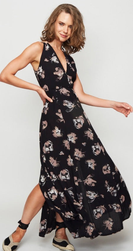 Vestido lace cotton roses