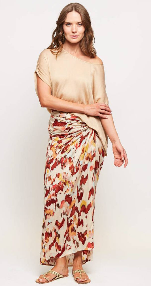 FALDA  ETHNIC COLOR PAINT