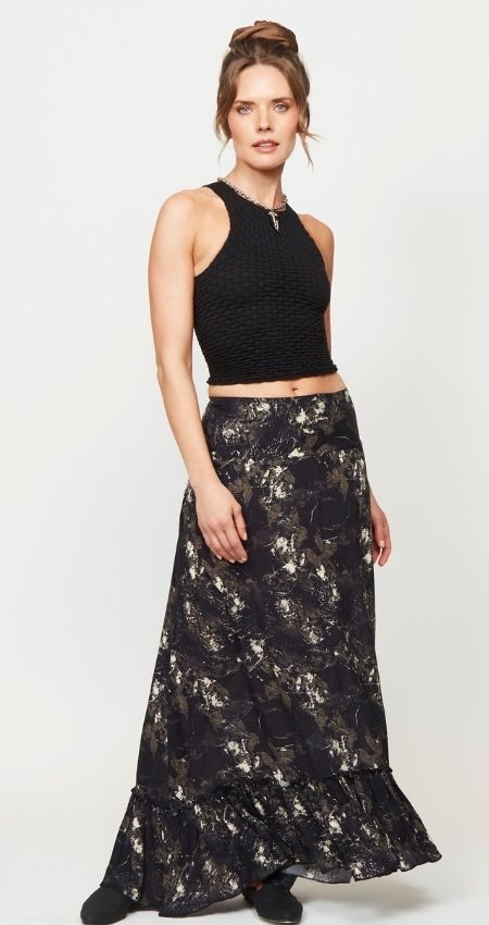 Falda Sevilla Black Paint