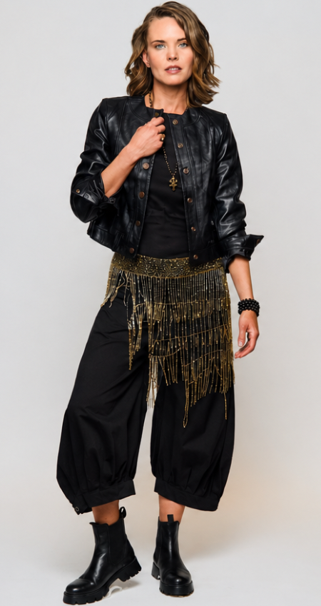 Pantalón Mali Black - S