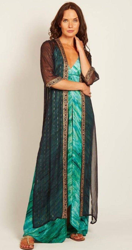 KIMONO BLOCK BLUE