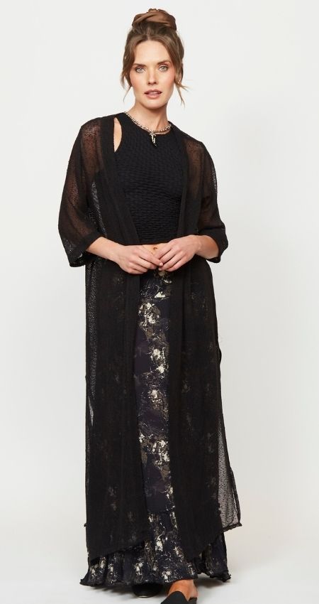 Kimono HL Black