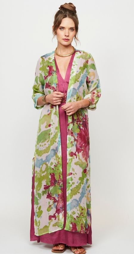 KIMONO ROYAL MIX GREEN