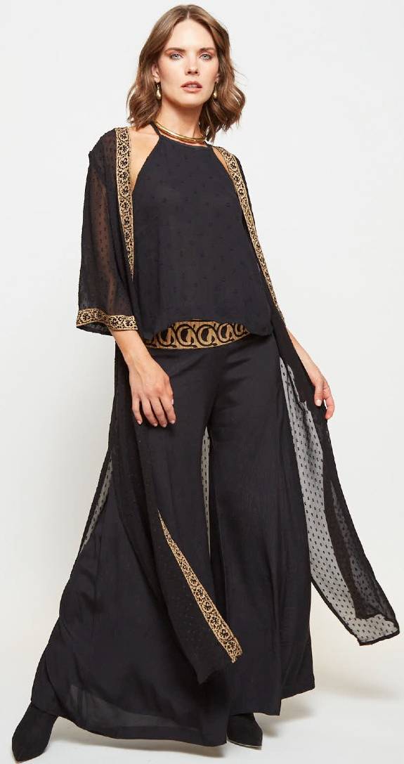 KIMONO BLOCK BLACK