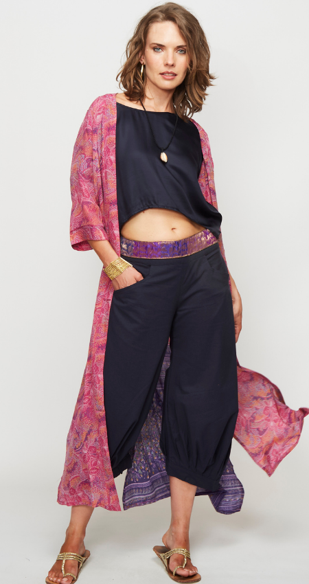 Pantalón Mali Marine - S