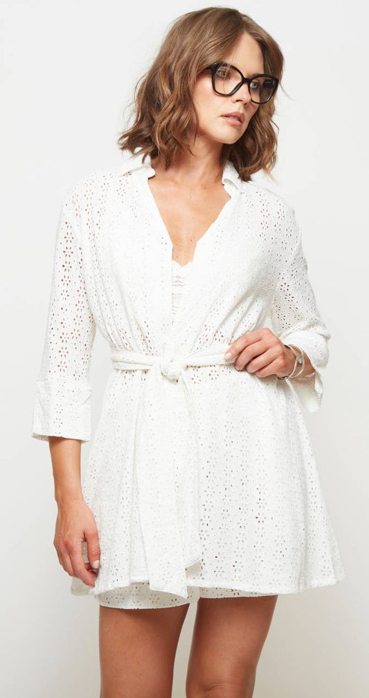 SET TROPICAL BRODERIE