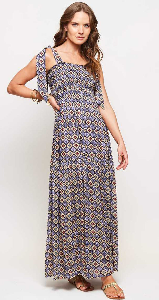 VESTIDO BARCELONA DIAMOND GOLD