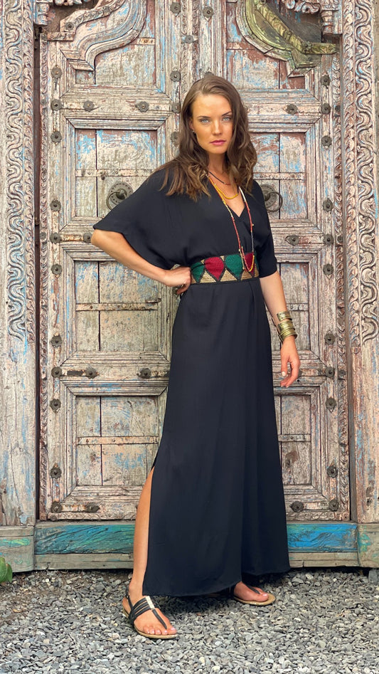 VESTIDO NEW GLOW BLACK PITON