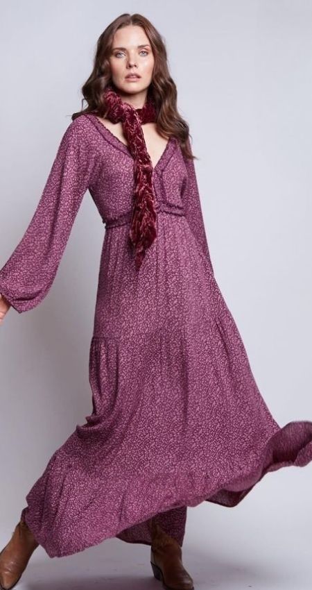 VESTIDO ELASTIC GRAPE