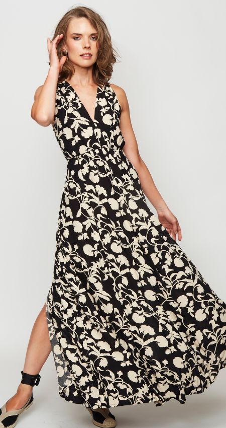 Vestido Lace Black Cotton