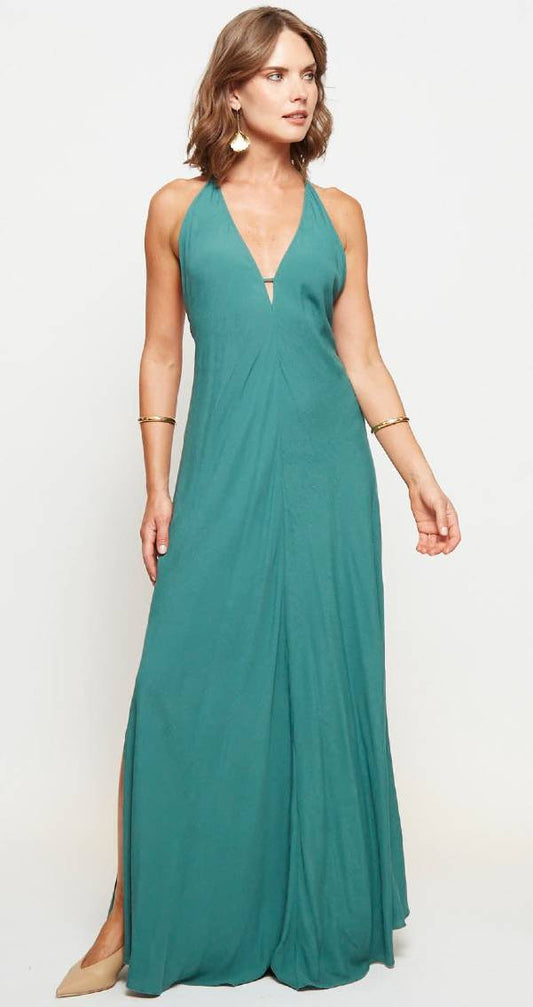 VESTIDO NEW SHIMMER GREEN