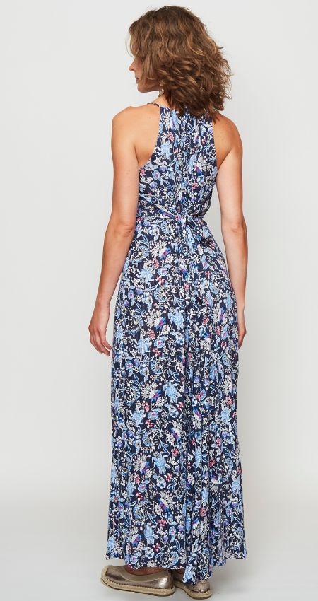 Vestido Lace Blue Spring