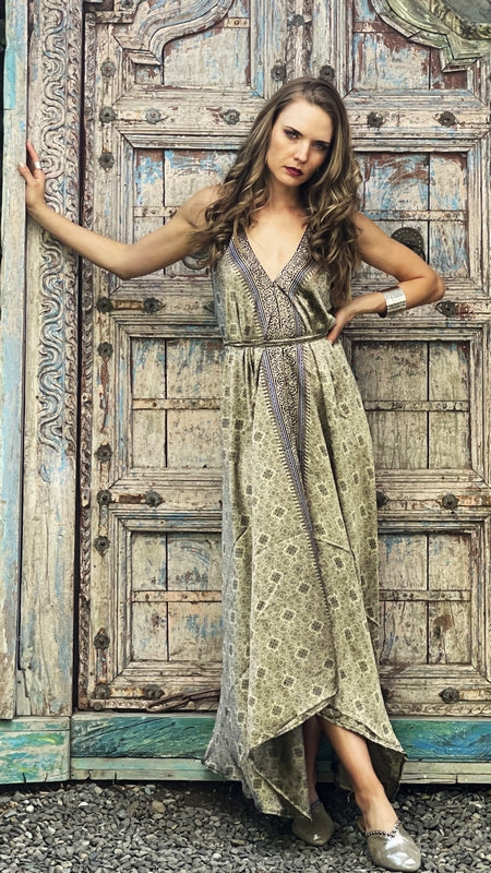 VESTIDO INDI LIGHT GREEN